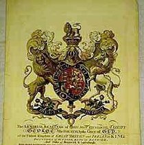 Armorial Bearings of HMEM George IV